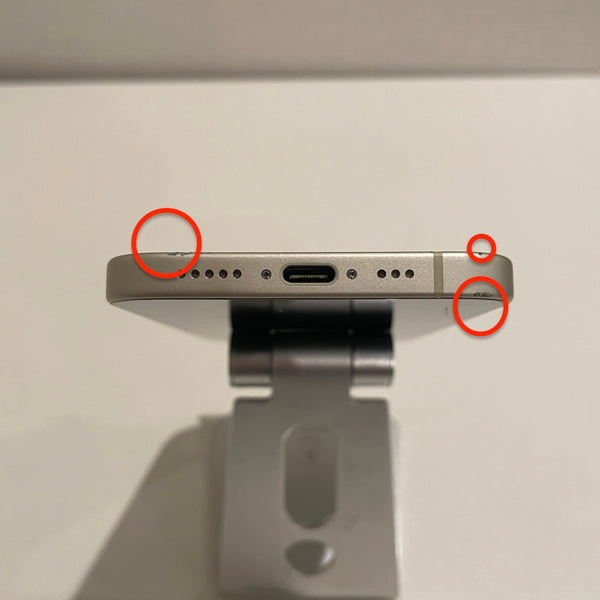【訳あり】iPhone15 イエロー 128GB 電池残量89%