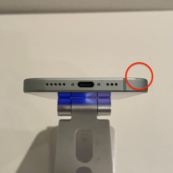 【訳あり】iPhone15 グリーン 256GB 電池残量89%