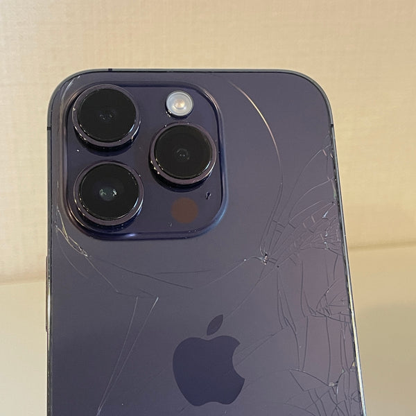 【訳あり】iPhone14 Pro ディープパープル 128GB 電池残量84%【ジャンク】