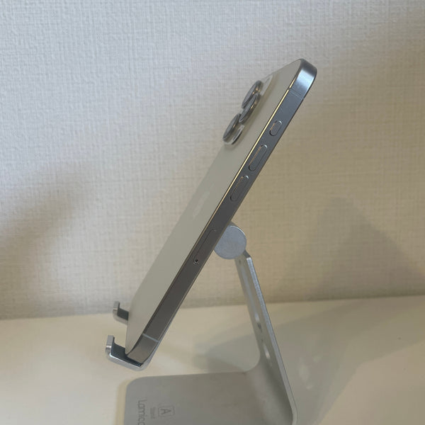 【訳あり】iPhone15 Pro ホワイトチタニウム 128GB 電池残量88%