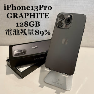 iPhone13 Pro グラファイト 128GB 電池残量89%
